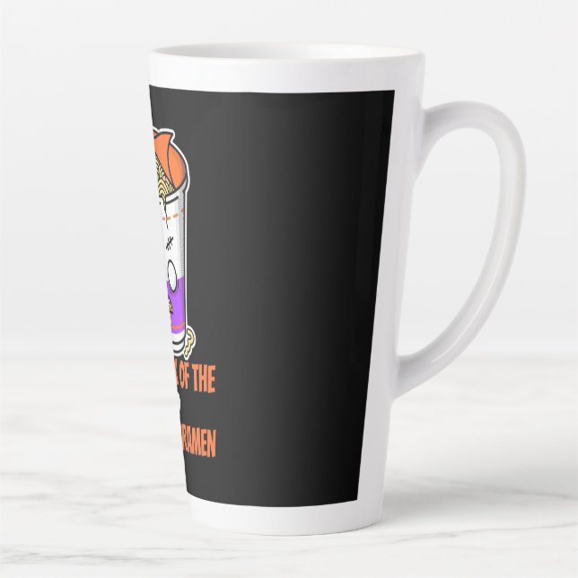 Halloween Gift | Attack Of The Ramen Latte Mug (Right)