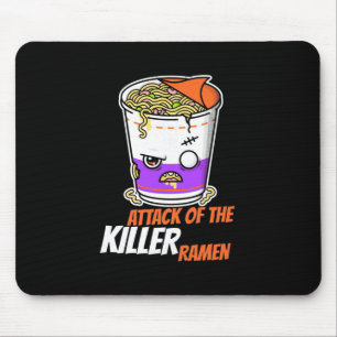 Halloween Gift Attack Of The Ramen Mouse Pad