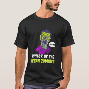 Halloween Gift Attack Of The Vegan T-Shirt
