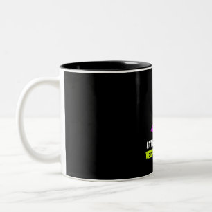 Halloween Gift   Attack Of The Vegan Two-Tone Coffee Mug