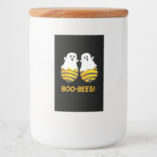 Halloween Gift Boo Bees Food Label
