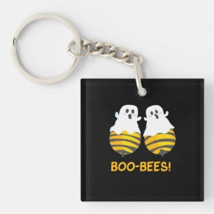 Halloween Gift Boo Bees Key Ring