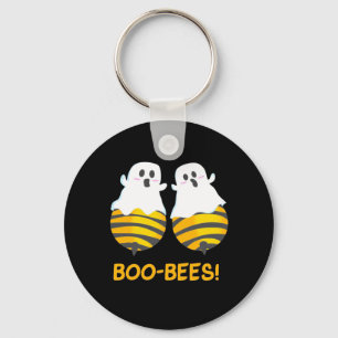 Halloween Gift Boo Bees Key Ring