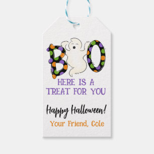 Halloween Gift Favour Tag