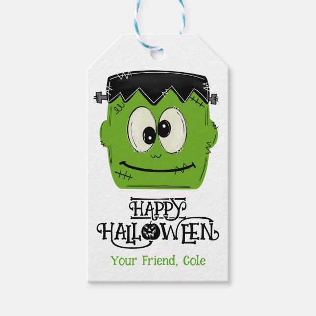 Halloween Gift Favour Tag (Front)