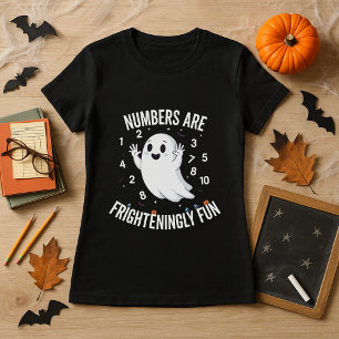 Halloween Gift for Math Teachers Numbers Are Fun T-Shirt