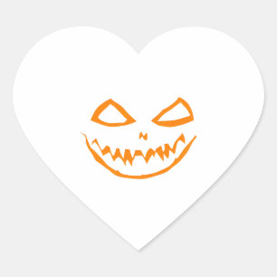 Halloween gift heart sticker