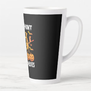 Halloween Gift I Just Want To Pet Cats Birthday Latte Mug