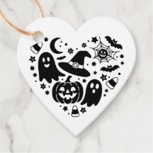 Halloween gift tags, personalised gift tags