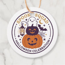 Halloween gift tags, personalised gift tags