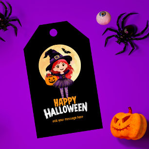 Halloween Gift Tags Trick or Treat Party