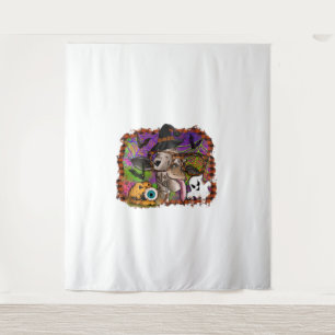 Halloween Giraffe Tapestry