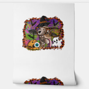 Halloween Giraffe Wallpaper