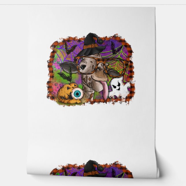 Halloween Giraffe Wallpaper (Unrolling)