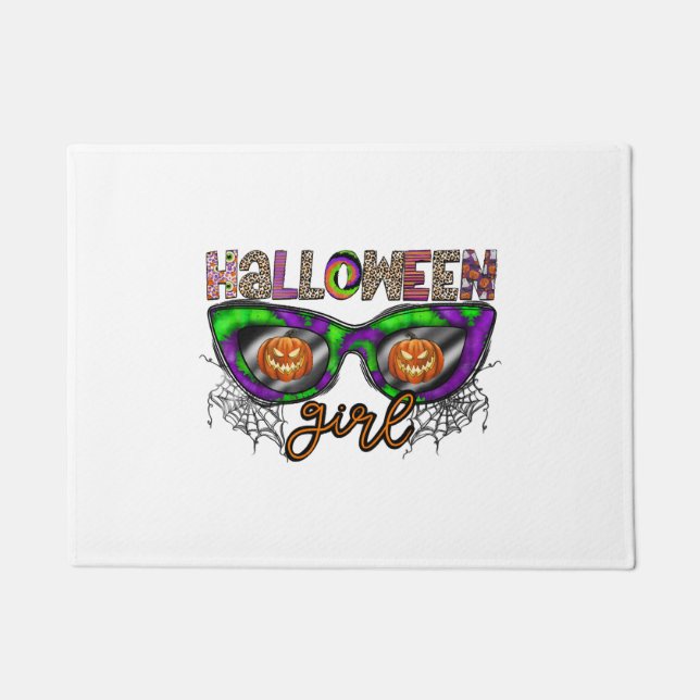 Halloween Girl Doormat (Front)