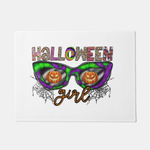 Halloween Girl Doormat