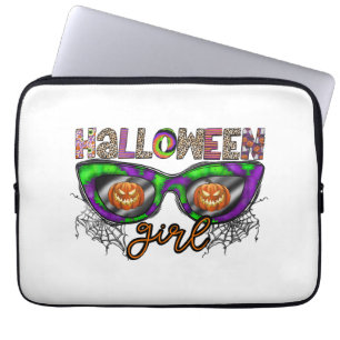 Halloween Girl Laptop Sleeve