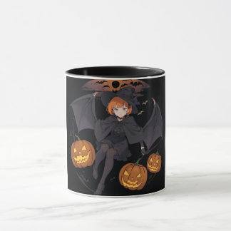 halloween girl mug