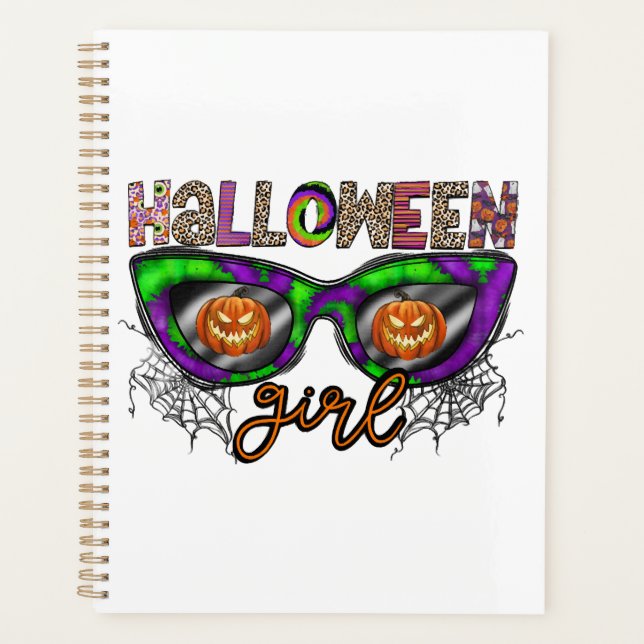 Halloween Girl Planner (Front)