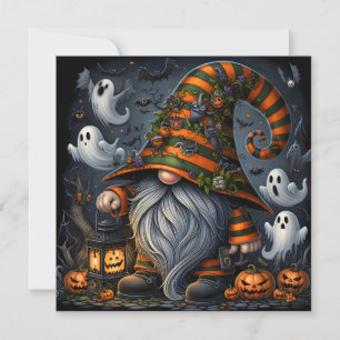 Halloween Gnome Card