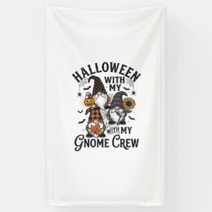 Halloween Gnome Crew Vintage Engraving Shirt_1 Banner