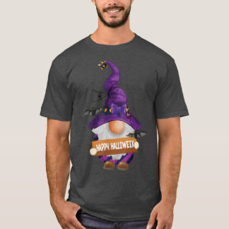 Halloween Gnome cute Gnome Halloween Costume Pumpk T-Shirt