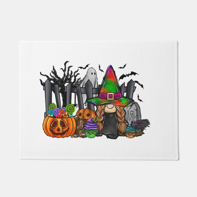 Halloween Gnome Doormat (Front)