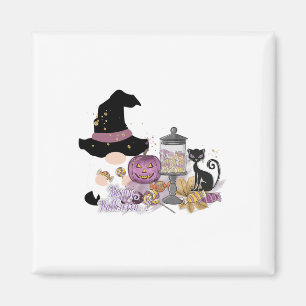 Halloween Gnome Fall Autumn Thanksgiving Halloween Magnet