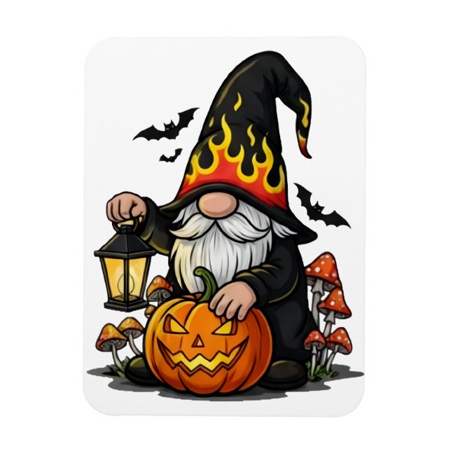 Halloween Gnome Magnet (Vertical)