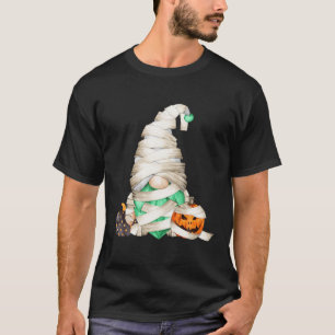 Halloween Gnome Mummy Costume For Women T-Shirt