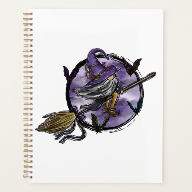 Halloween Gnome Planner (Front)