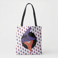 Halloween Gnome Spider Doodle Pattern Illustration