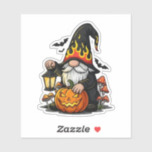 Halloween Gnome Sticker