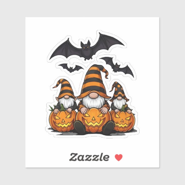 Halloween Gnome Sticker (Sheet)