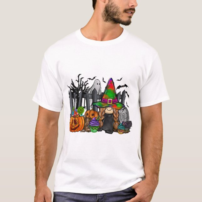 Halloween Gnome T-Shirt (Front)