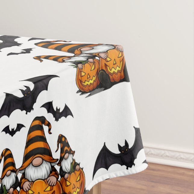 Halloween Gnome Tablecloth (In Situ)