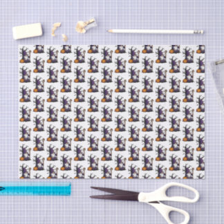 Halloween Gnome Tissue Paper