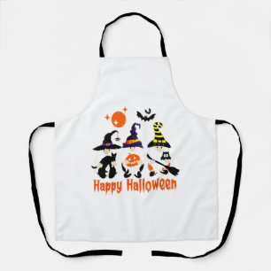 Halloween Gnomes Cute Autumn Pumpkin Fall Apron
