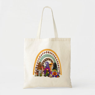 Halloween Gnomes Cute Witch Gnome Thanksgiving Fal Tote Bag