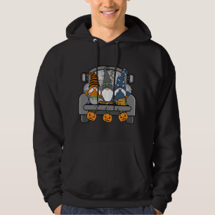 Halloween Gnomes Funny Monsters Pumpkin Spice Witc Hoodie
