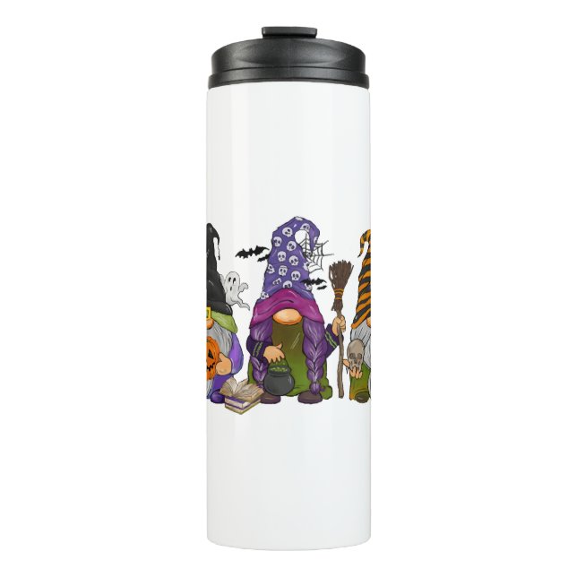 Halloween Gnomes Thermal Tumbler (Front)