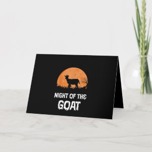Halloween Goat Costume Gift Card