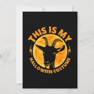 Halloween Goat Costumes Funny Goat Farming Farmer Save The Date