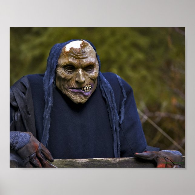 Halloween Goblin Close Up - Fine Art Print (Front)