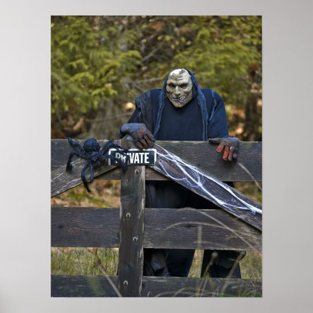 Halloween Goblin Portrait - Fine Art Print (Front)