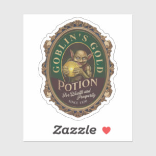 Halloween Goblin's Gold Potion
