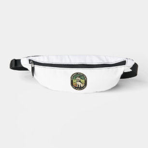 Halloween Golden Retriever Spooky Night Club Bum Bags