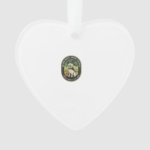 Halloween Golden Retriever Spooky Night Club Ornament