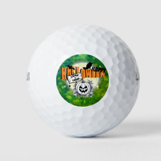 Halloween golf balls