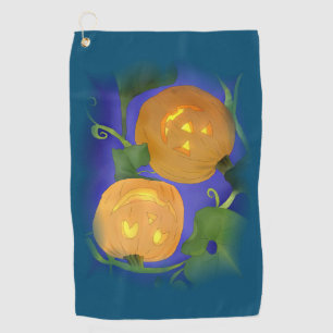 Halloween golf towel